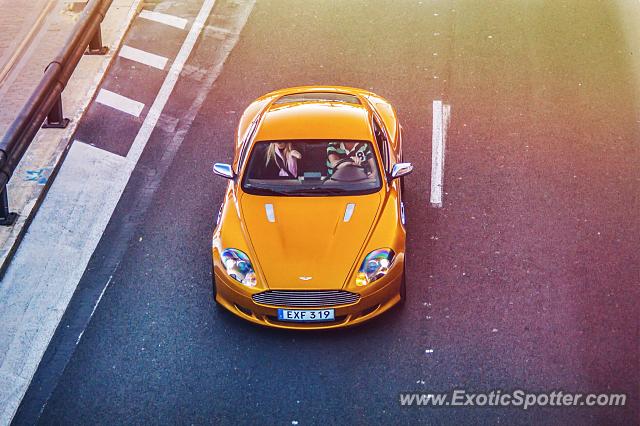 Aston Martin DB9 spotted in Alicante, Spain