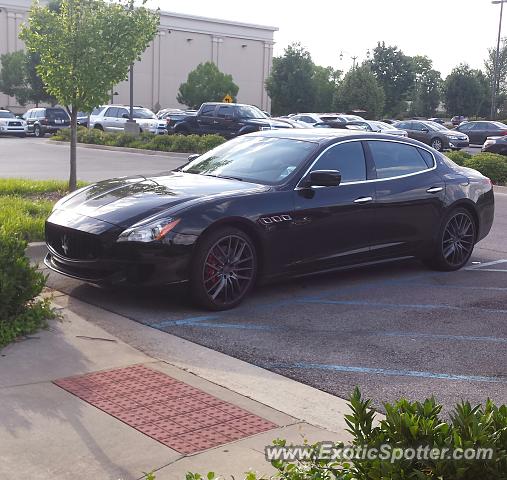 Maserati Quattroporte spotted in Huntsville, Alabama
