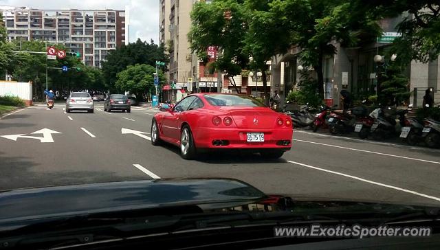 Ferrari 575M spotted in Taipei Tienmu, Taiwan