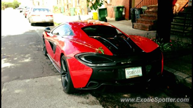 Mclaren 570S spotted in Baltimore, Maryland