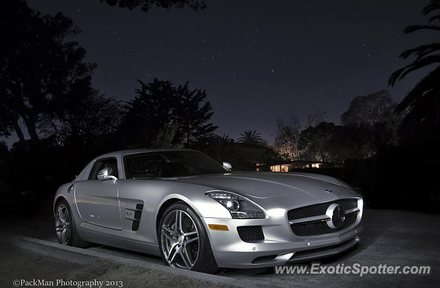 Mercedes SLS AMG spotted in Montecito, United States