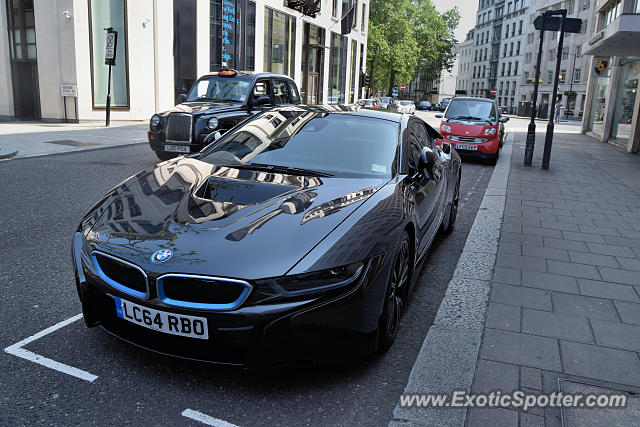 BMW I8 spotted in London, United Kingdom