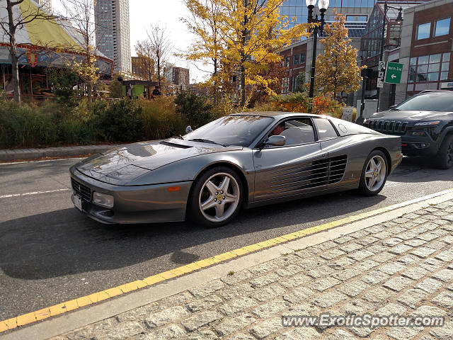 Ferrari Testarossa spotted in Boston, Massachusetts