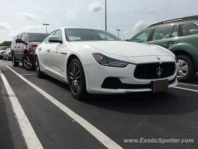 Maserati Ghibli spotted in Middleton, Wisconsin