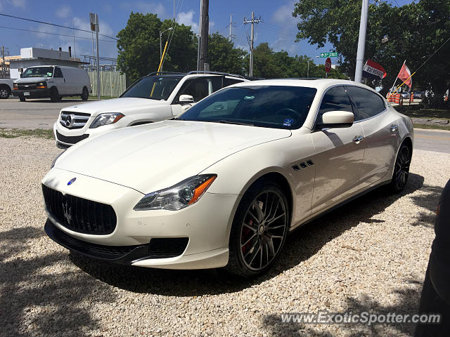 Maserati Quattroporte spotted in Marathon, Florida