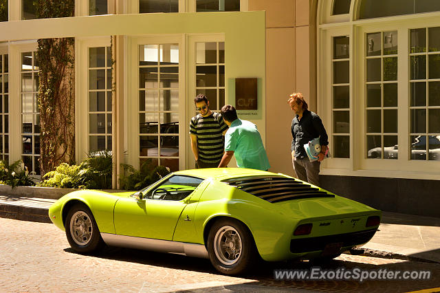 Lamborghini Miura spotted in Beverly Hills, California