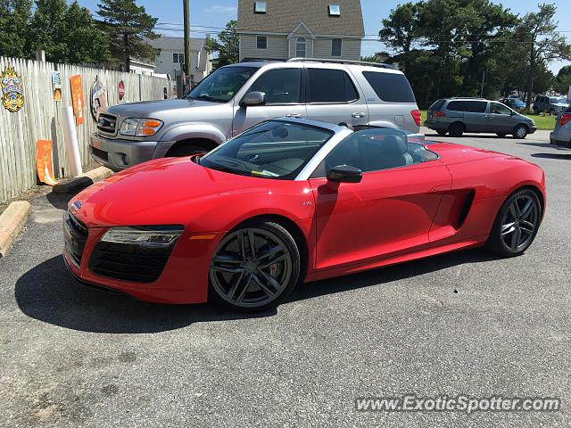 Audi R8 spotted in Ocean city, Maryland