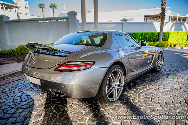 Mercedes SLS AMG spotted in Cape Town, South Africa