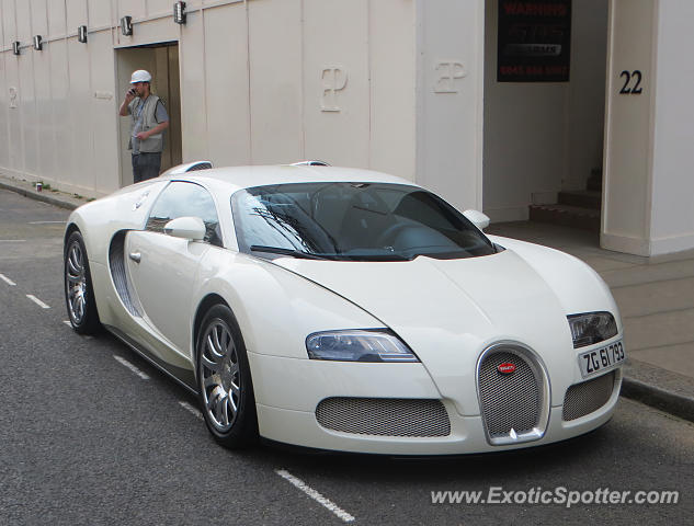 Bugatti Veyron spotted in London, United Kingdom