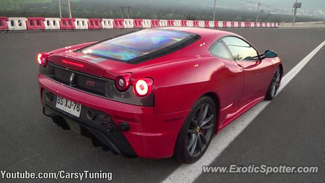 Ferrari F430 spotted in Santiago, Chile