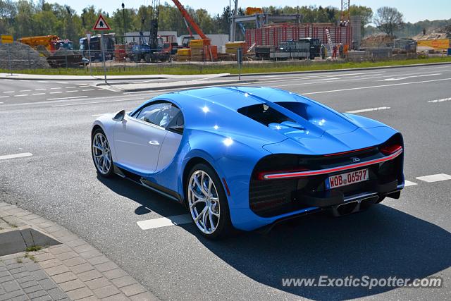 Bugatti Chiron spotted in Vorsfelde, Germany