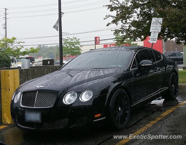 Bentley Continental spotted in Toronto, Canada