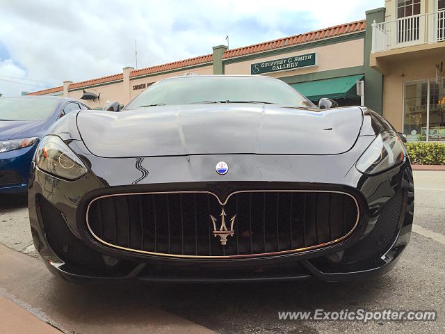 Maserati GranTurismo spotted in Stuart, Florida