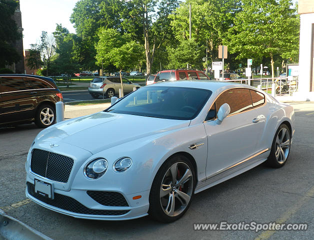 Bentley Continental spotted in London, Ontario, Canada