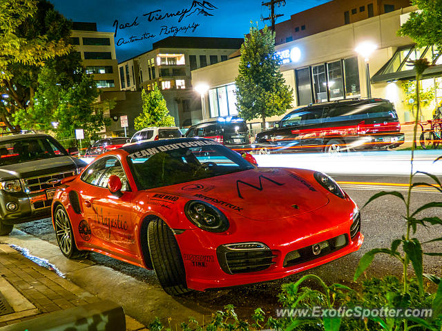 Porsche 911 Turbo spotted in Cherry Creek, Colorado