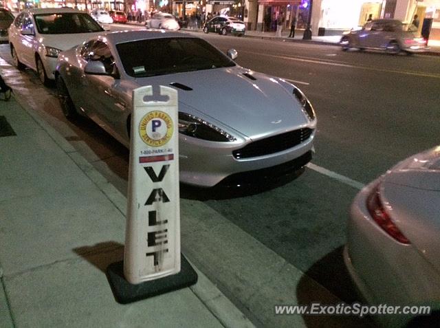 Aston Martin DB9 spotted in Pasadena, California