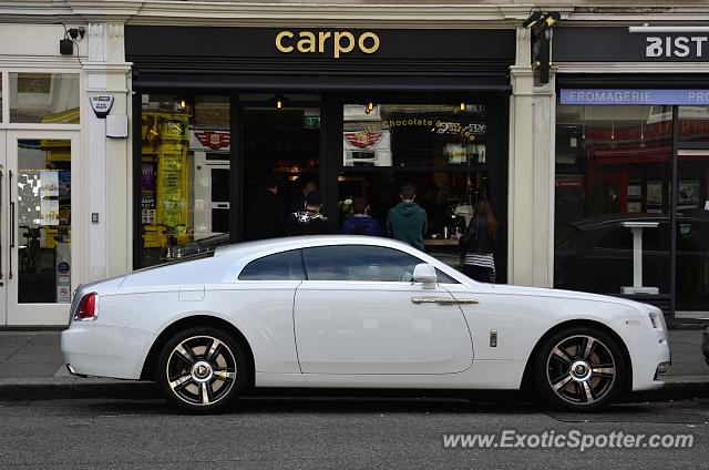 Rolls-Royce Ghost spotted in London, United Kingdom