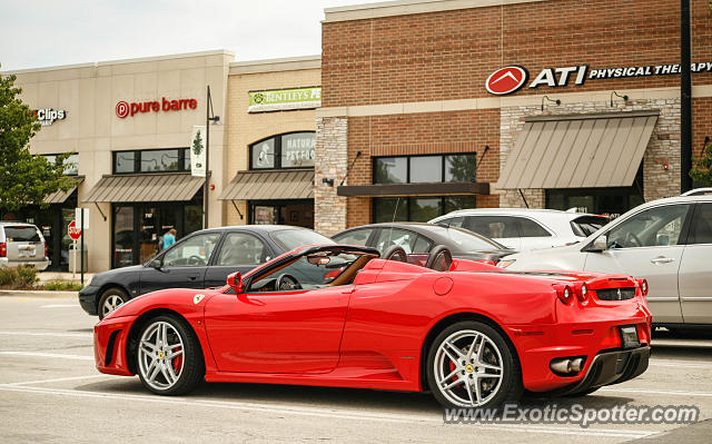 Ferrari F430 spotted in Willowbrook, Illinois