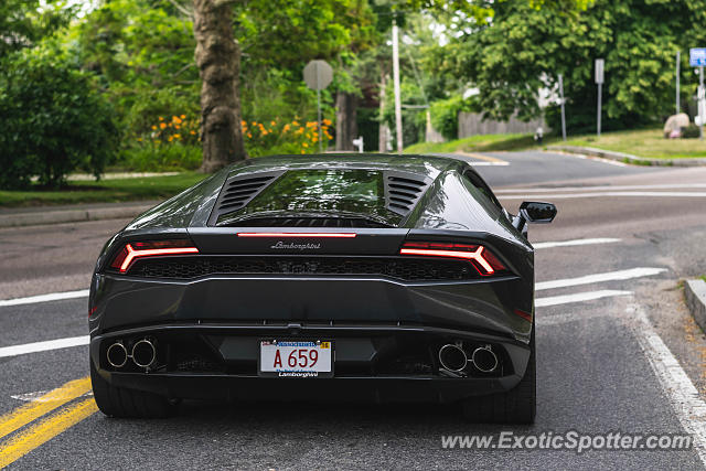 Lamborghini Huracan spotted in Cape Cod, Massachusetts