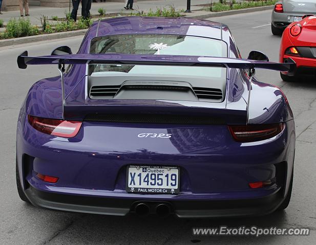 Porsche 911 GT3 spotted in Montreal, QC, Canada