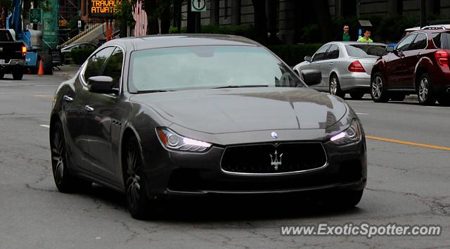 Maserati Ghibli spotted in Montreal, QC, Canada