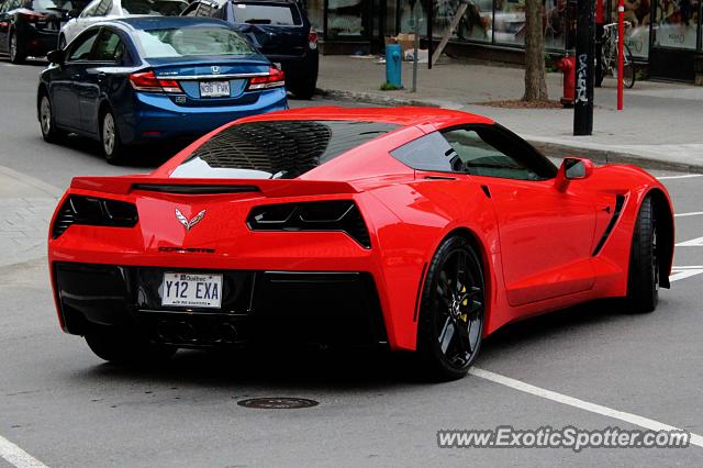 Chevrolet Corvette Z06 spotted in Montreal, QC, Canada