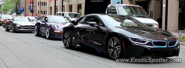 BMW I8 spotted in Montreal, QC, Canada