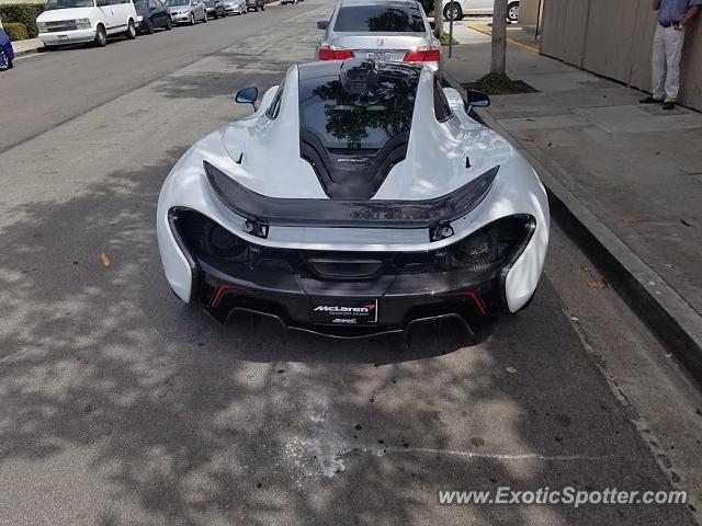 Mclaren P1 spotted in Newport Beach, California