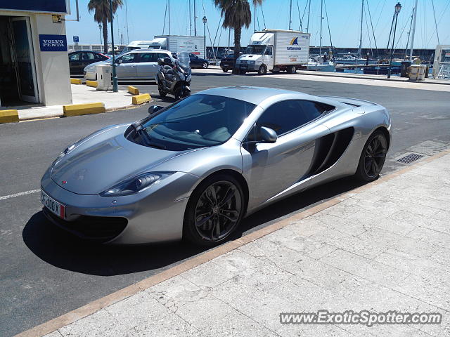 Mclaren MP4-12C spotted in Cascais, Portugal
