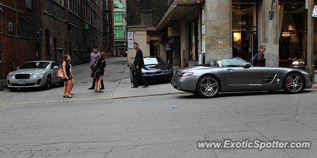 Mercedes SLS AMG spotted in Montreal, QC, Canada