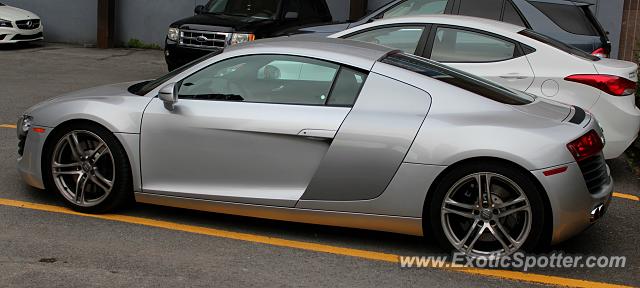Audi R8 spotted in Montreal, QC, Canada