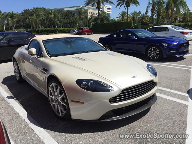 Aston Martin Vantage spotted in Palm Beach, Florida