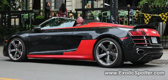 Audi R8 spotted in Montreal, QC, Canada