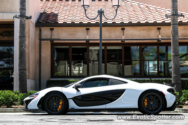 Mclaren P1 spotted in Newport Beach, California