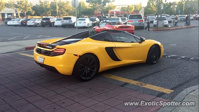 Mclaren MP4-12C spotted in San Jose, California