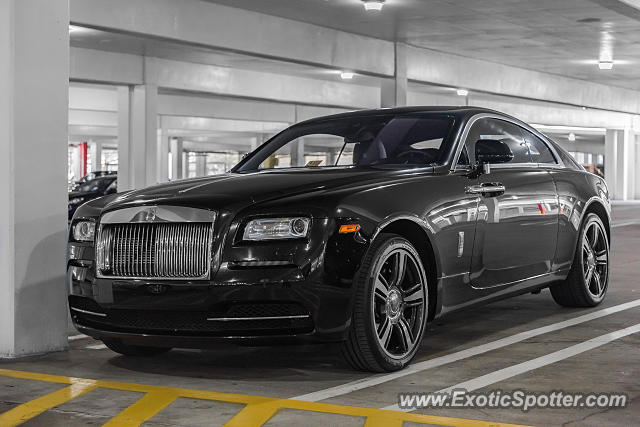 Rolls-Royce Wraith spotted in McLean, Virginia