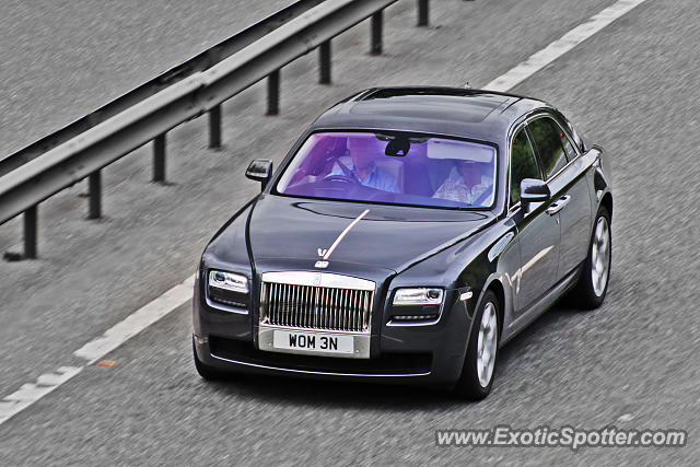 Rolls-Royce Ghost spotted in Bramham, United Kingdom