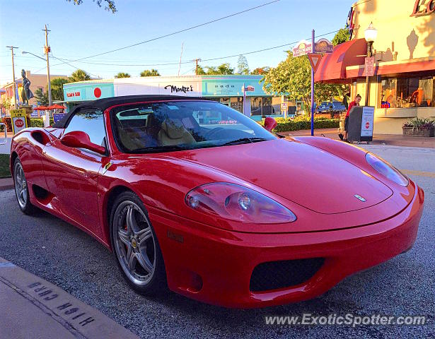 Ferrari 360 Modena spotted in Stuart, Florida