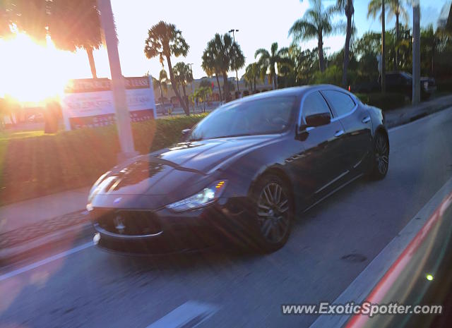 Maserati Ghibli spotted in Stuart, Florida