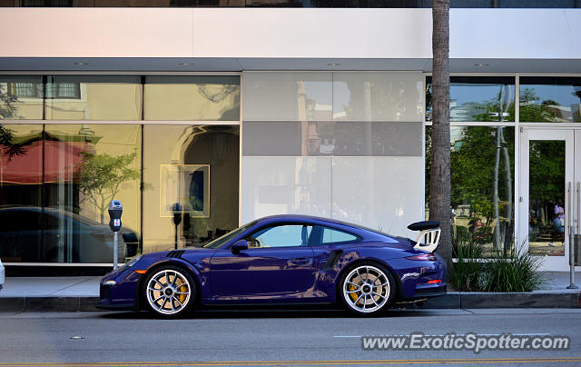 Porsche 911 GT3 spotted in Beverly Hills, California