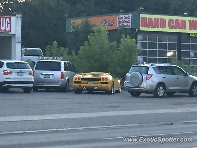 Lamborghini Diablo spotted in Thornhill, Canada