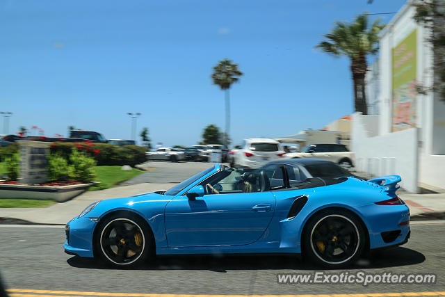 Porsche 911 Turbo spotted in Laguna Beach, California