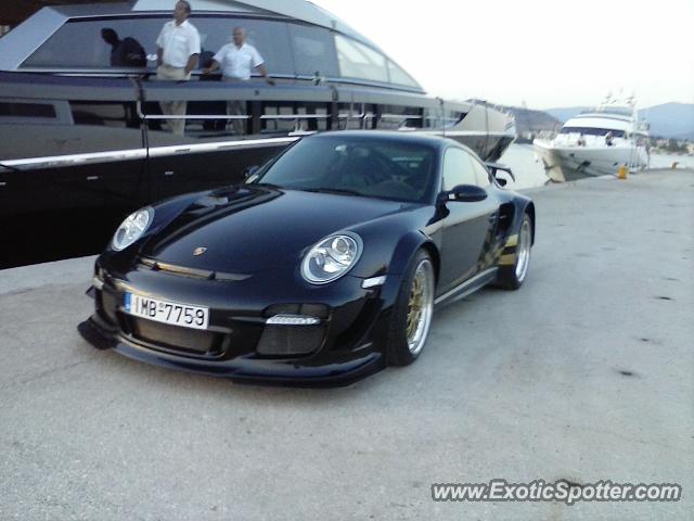 Porsche 911 GT2 spotted in Nafplio, Greece