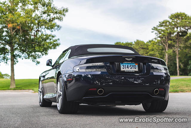 Aston Martin Virage spotted in Cape Cod, Massachusetts
