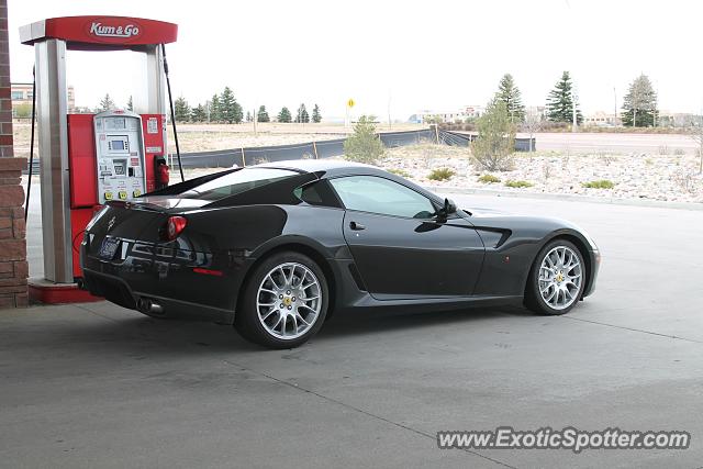Ferrari 599GTB spotted in Colorado Springs, Colorado