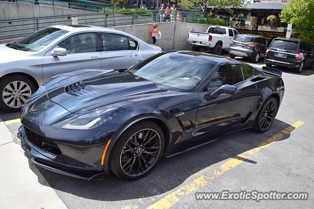 Chevrolet Corvette Z06 spotted in Park City, Utah