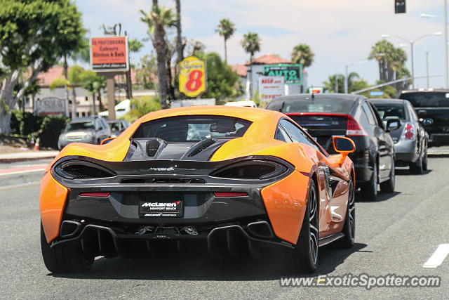 Mclaren 570S spotted in Newport Beach, California
