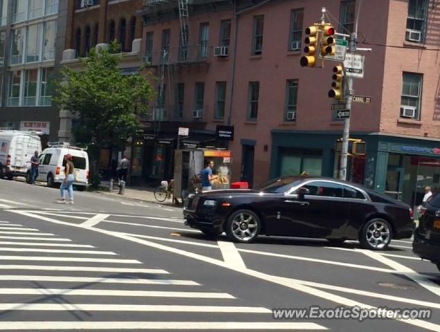 Rolls-Royce Wraith spotted in New York, New York