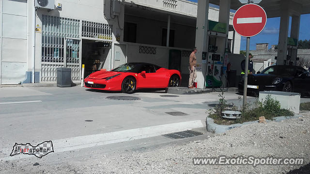 Ferrari 458 Italia spotted in Vilamoura, Portugal
