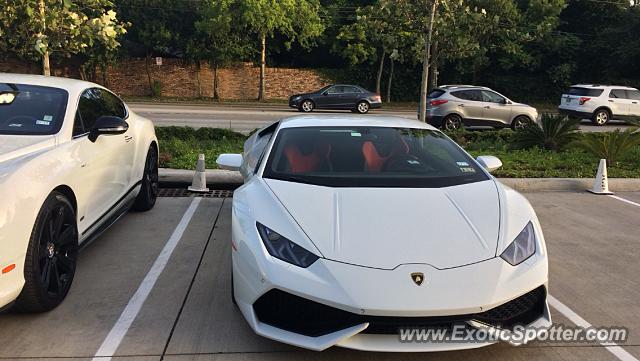 Lamborghini Huracan spotted in Houston, Texas